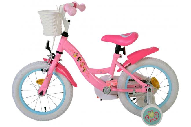 Disney Princess Børnecykel - Piger - 14 tommer - Lyserød