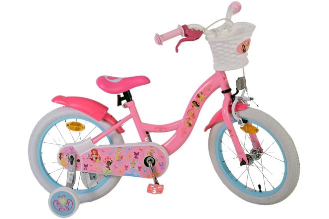 Disney Princess Børnecykel - Piger - 16 tommer - Lyserød