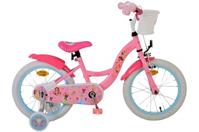 Disney Princess Børnecykel - Piger - 16 tommer - Lyserød