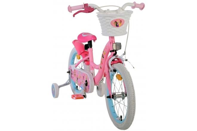 Disney Princess Børnecykel - Piger - 16 tommer - Lyserød