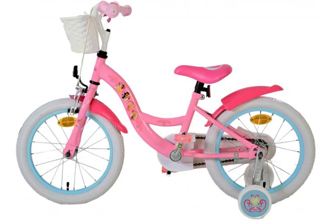 Disney Princess Børnecykel - Piger - 16 tommer - Lyserød