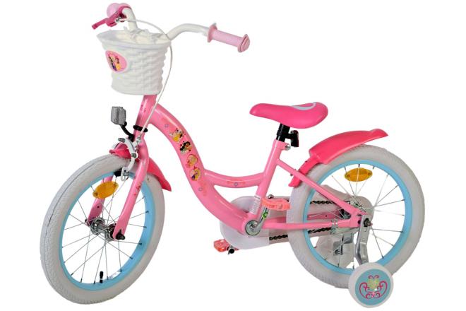 Disney Princess Børnecykel - Piger - 16 tommer - Lyserød