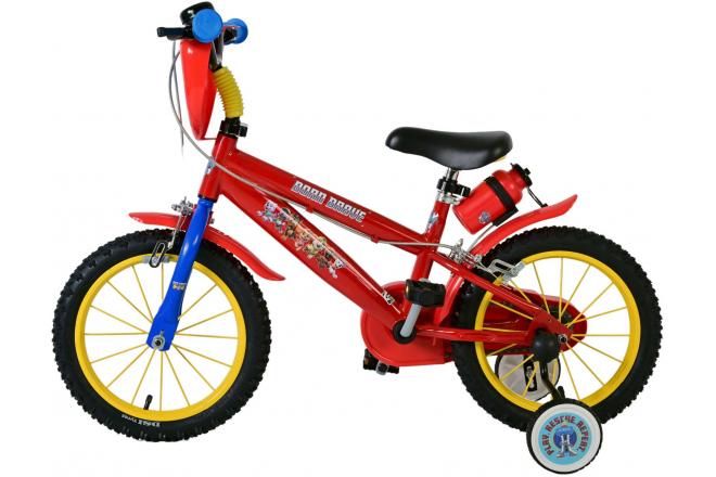 Paw Patrol Børnecykel - Drenge - 14 tommer - Rød - To håndbremser