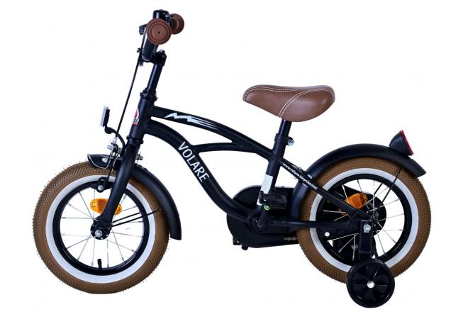 Volare Black Cruiser Kinderfiets - Jongens - 12 inch - Zwart