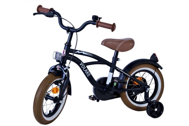 Volare Black Cruiser Kinderfiets - Jongens - 12 inch - Zwart