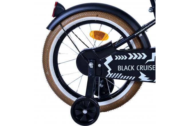 Volare Black Cruiser Børnecykel - Drenge - 16 tommer - Sort