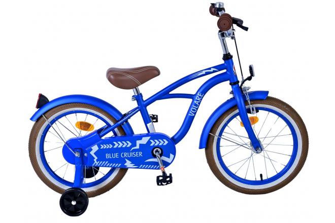 Volare Blue Cruiser Børnecykel - drenge - 16 tommer - Blå