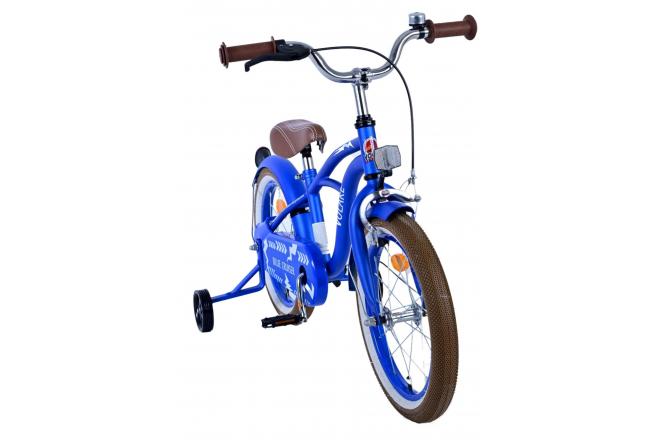 Volare Blue Cruiser Børnecykel - drenge - 16 tommer - Blå