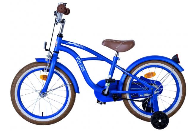 Volare Blue Cruiser Børnecykel - drenge - 16 tommer - Blå