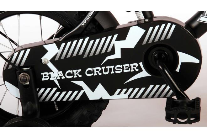 Volare Black Cruiser Børnecykel - Drenge - 12 tommer - Sort