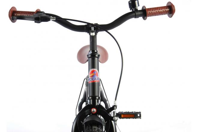 Volare Black Cruiser Børnecykel - Drenge - 14 tommer - Sort - 95% samlet