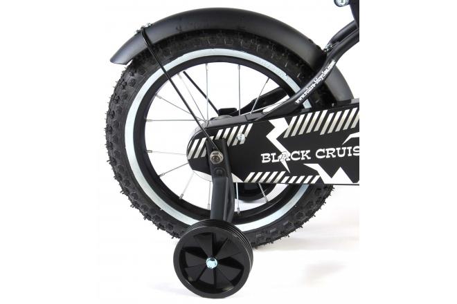 Volare Black Cruiser Børnecykel - Drenge - 14 tommer - Sort - 95% samlet