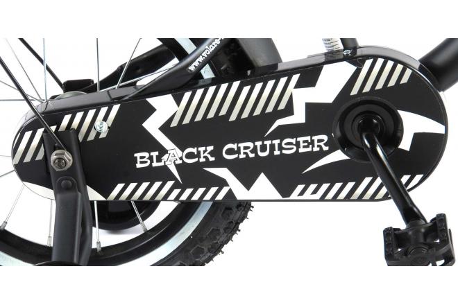 Volare Black Cruiser Børnecykel - Drenge - 14 tommer - Sort - 95% samlet