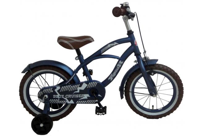 Volare Blue Cruiser Børnecykel - Drenge - 14 tommer - Blå - 95% samlet
