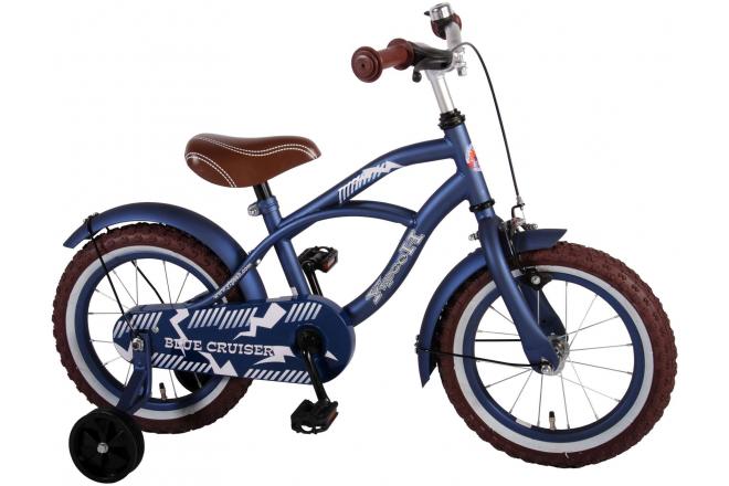 Volare Blue Cruiser Børnecykel - Drenge - 14 tommer - Blå - 95% samlet