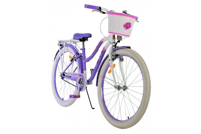 Volare Lovely Børnecykel - Piger - 26 tommer - Lilla - To håndbremser
