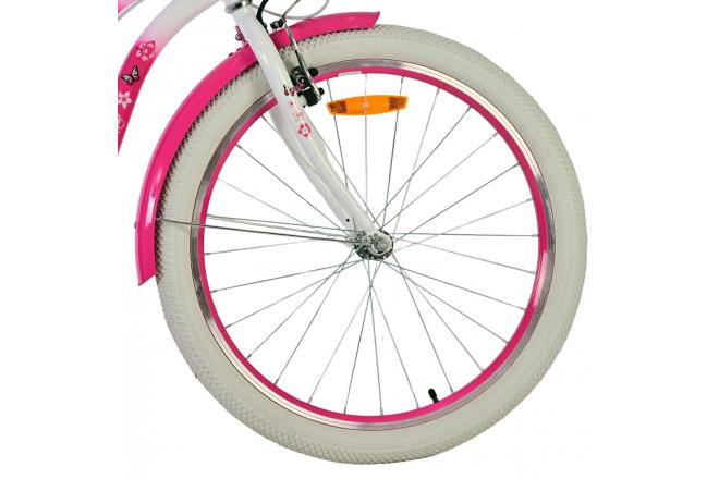 Volare Lovely Børnecykel - Piger - 24 tommer - Pink - To håndbremser
