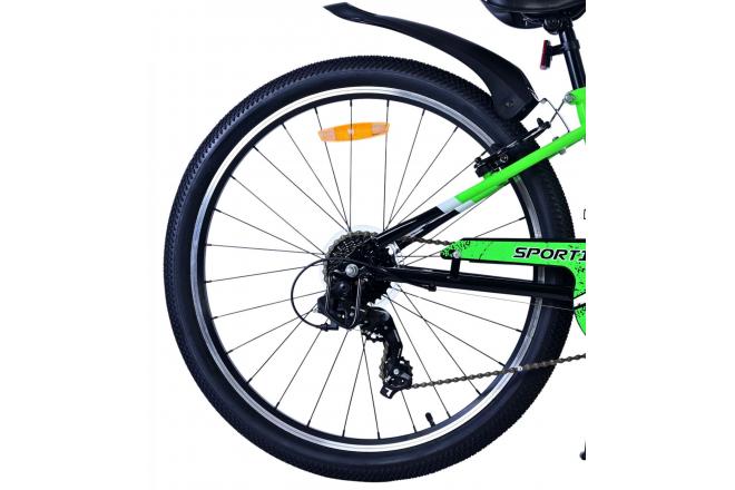 Volare Sportivo Børnecykel - drenge - 26 tommer - Grøn - 7 gear