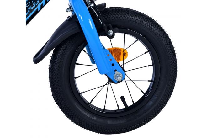 Volare Sportivo Børnecykel - Drenge - 12 tommer - Blå Sort - To håndbremser