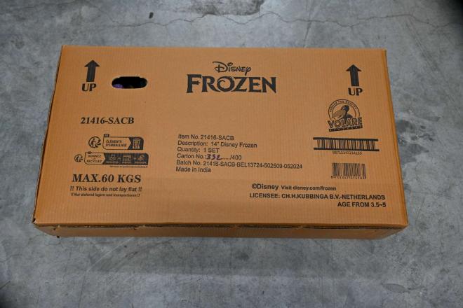 Disney Frozen 2 Børnecykel - Piger - 14 tommer - Blå / lilla [CLONE]
