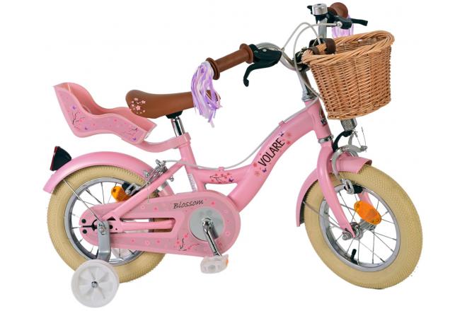 Volare Blossom Børnecykel - Piger - 12 tommer - Pink - To håndbremser [CLONE]