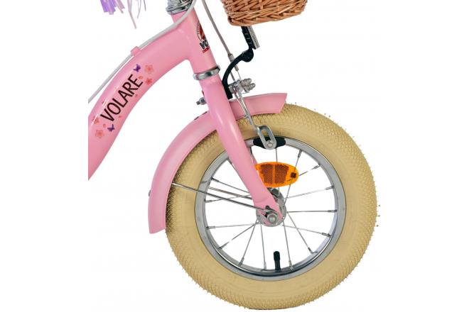 Volare Blossom Børnecykel - Piger - 12 tommer - Pink - To håndbremser [CLONE]