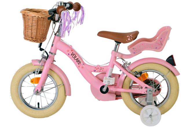 Volare Blossom Børnecykel - Piger - 12 tommer - Pink - To håndbremser [CLONE]