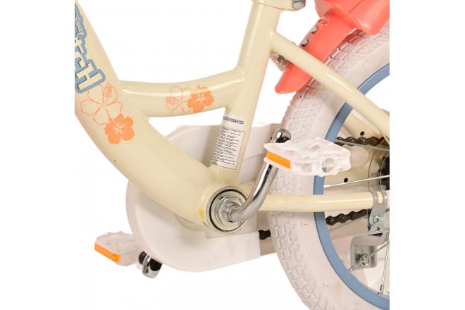 Disney Stitch børnecykel - piger - 14 tommer - creme koralblå [CLONE]