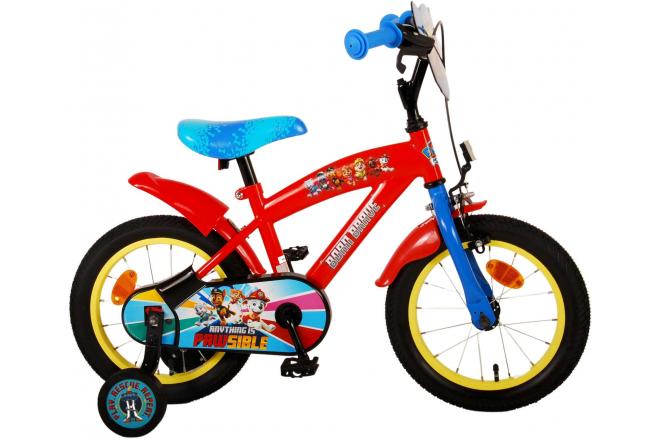 Paw Patrol børnecykel - Drenge - 14 tommer - Rød/blå [CLONE]