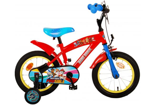 Paw Patrol børnecykel - Drenge - 14 tommer - Rød/blå [CLONE]