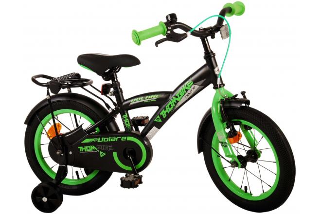 Volare Thombike børnecykel - drenge - 14 tommer - Sort Grøn [CLONE]