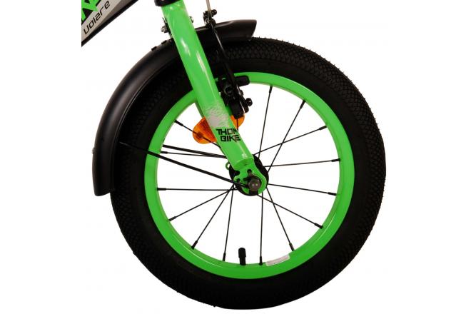 Volare Thombike børnecykel - drenge - 14 tommer - Sort Grøn [CLONE]
