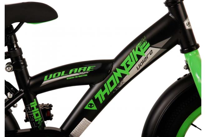 Volare Thombike børnecykel - drenge - 14 tommer - Sort Grøn [CLONE]