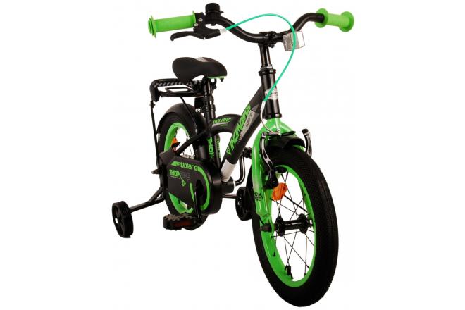 Volare Thombike børnecykel - drenge - 14 tommer - Sort Grøn [CLONE]