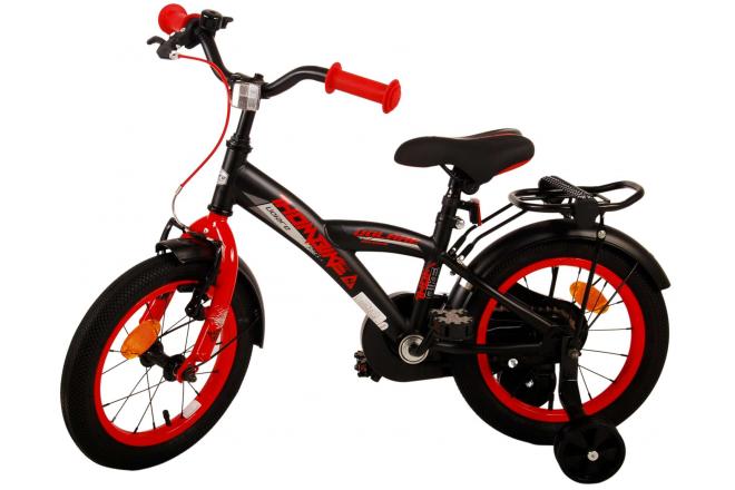 Volare Thombike Børnecykel - Drenge - 14 tommer - Sort Rød [CLONE]