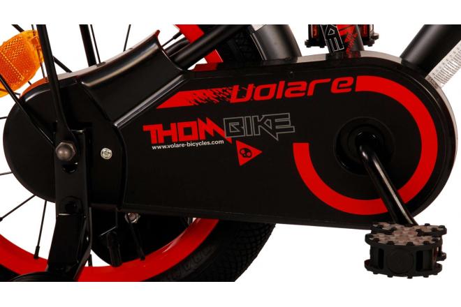 Volare Thombike Børnecykel - Drenge - 14 tommer - Sort Rød [CLONE]
