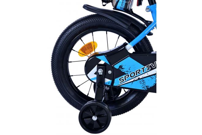 Volare Sportivo Børnecykel - drenge - 14 tommer - Blå Sort [CLONE]