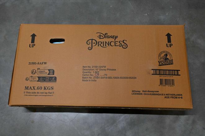 Disney Princess Børnecykel - Piger - 16 tommer - Lyserød - To håndbremser [CLONE]