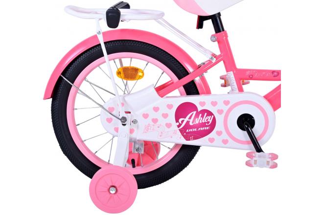 Volare Ashley børnecykel - Piger - 16 tommer - Pink/Rød [CLONE]