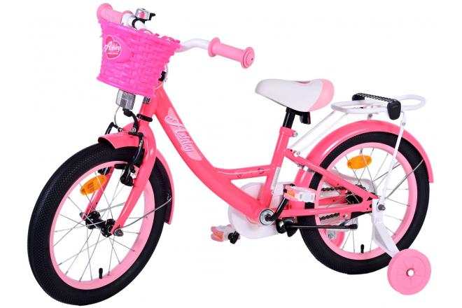 Volare Ashley børnecykel - Piger - 16 tommer - Pink/Rød [CLONE]