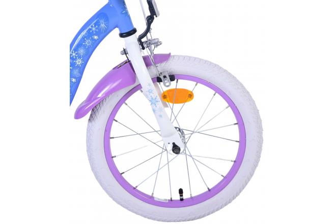 Disney Frozen 2 Børnecykel - Piger - 16 tommer - Blå / lilla