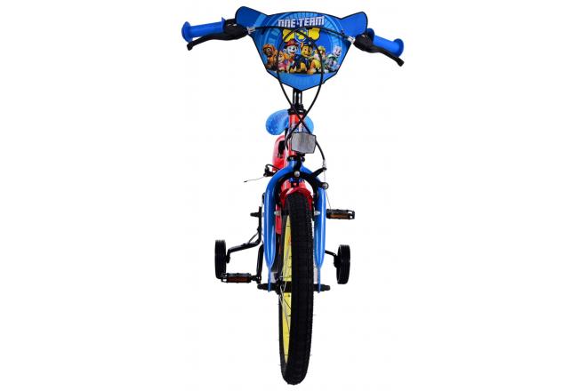 Paw Patrol Børnecykel - Drenge - 16 tommer - Rød - To håndbremser