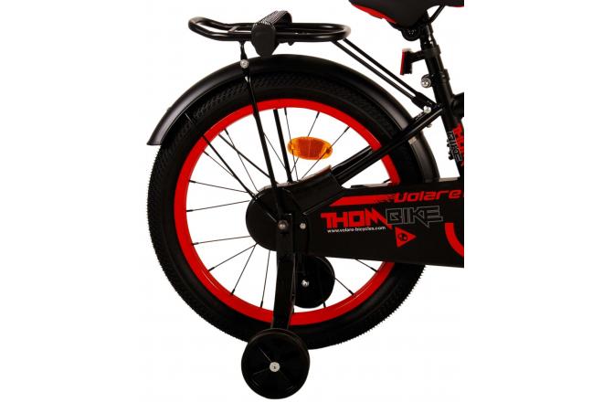 Volare Thombike Børnecykel - Drenge - 18 tommer - Sort Rød [CLONE]