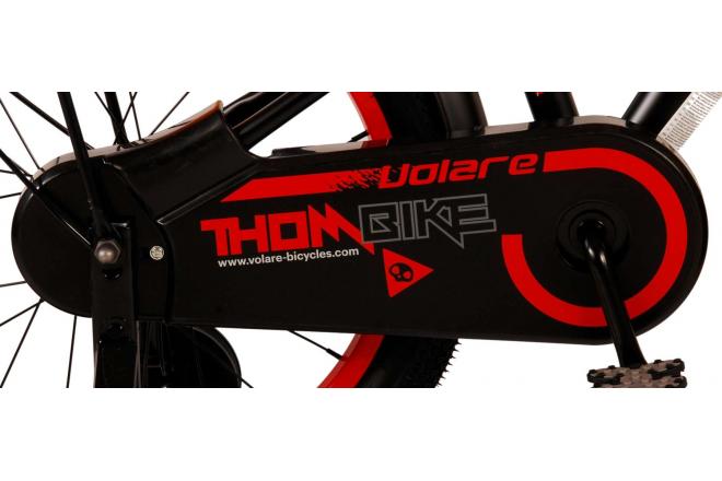 Volare Thombike Børnecykel - Drenge - 18 tommer - Sort Rød [CLONE]