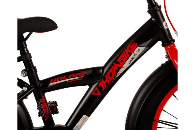 Volare Thombike Børnecykel - Drenge - 18 tommer - Sort Rød [CLONE]