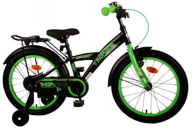 Volare Thombike Børnecykel - Drenge - 18 tommer - Sort Grøn [CLONE]