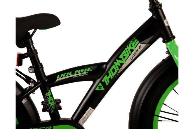 Volare Thombike Børnecykel - Drenge - 18 tommer - Sort Grøn [CLONE]