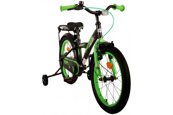 Volare Thombike Børnecykel - Drenge - 18 tommer - Sort Grøn [CLONE]