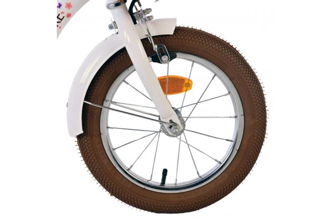 Volare Blossom børnecykel - Piger - 14 tommer - Hvid [CLONE]