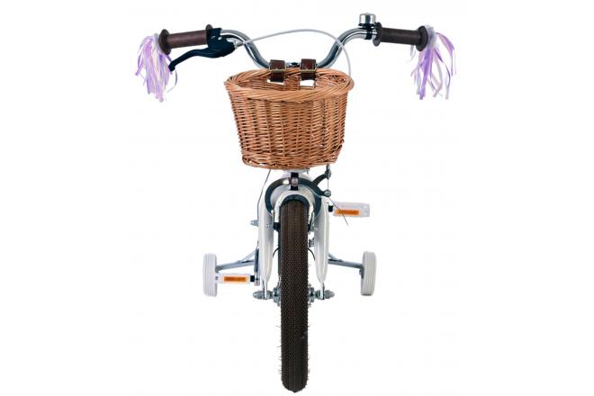 Volare Blossom børnecykel - Piger - 14 tommer - Hvid [CLONE]